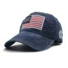 Hat Washed Old Alphabet Baseball Cap Versatile Trendy Men Women American Flag Pure Cotton Hat