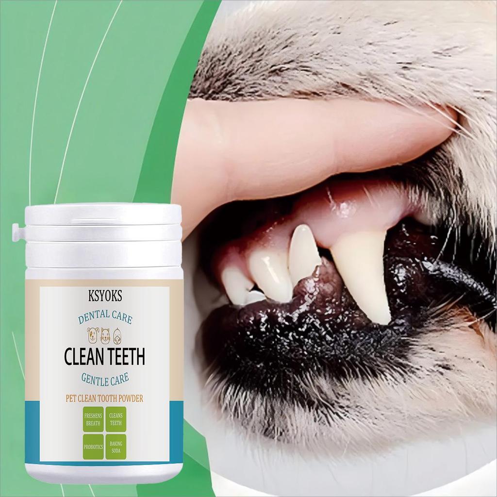 Pet Tooth Powder Can Remove Hidden Residue and Improve Dull Teeth
