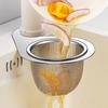 1 Pcs Swan Sink Strainer Basket Stainless Steel Corner Sink Strainer Kitchen Sink Drain Basket For Kitchen Sink