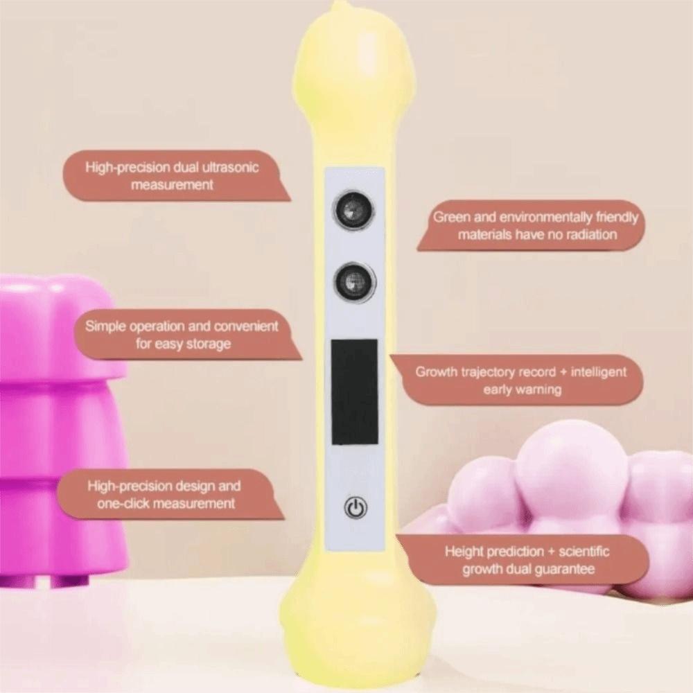 Точный измеритель роста Портативный ультразвуковой ростомер Светодиодный дисплей Стадиометр Для детей