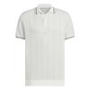 Adidas Knit Golf Soft Knit Sports Short Sleeve Polo Shirt Men Polo Shirts White JE8308