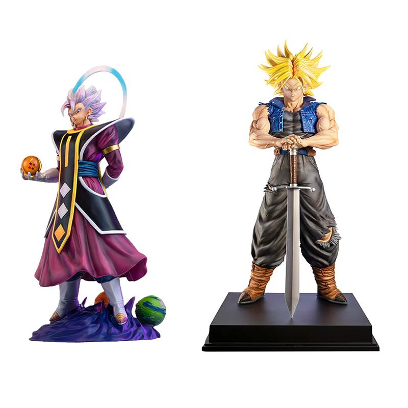 В наличии Фигурка Dragon Ball Z 2% Транкс и Великий Жрец Jt Статуя Модель Действия Будущий Транкс Супер Сайян Коллекционная Игрушка Подарок