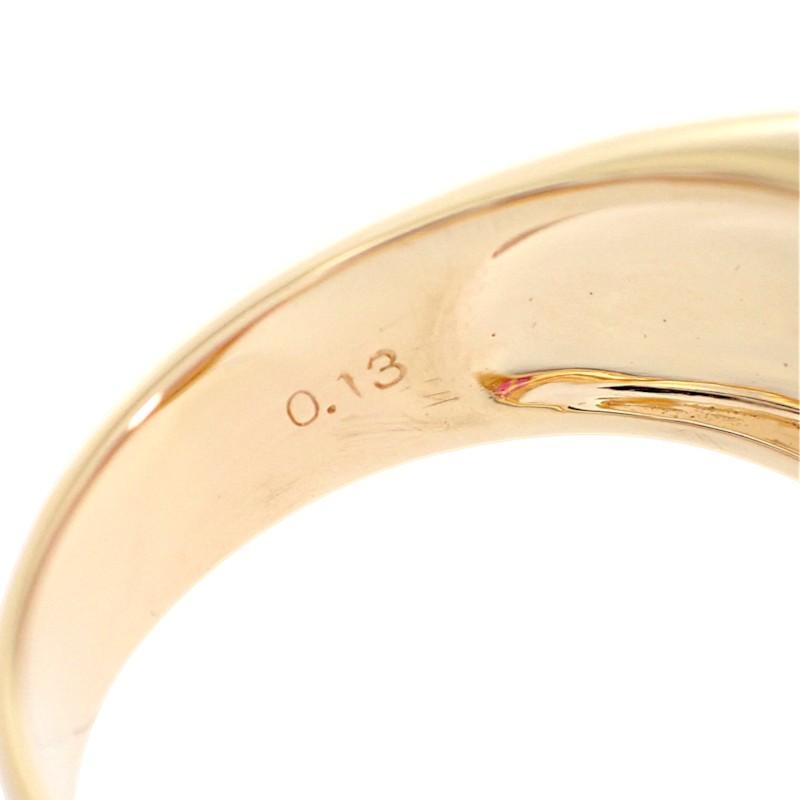 no brand  #13(JP Size) ring K18 yellow gold Women