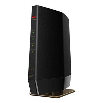 BUFFALO Buffalo Беспроводной LAN-маршрутизатор Премиум-модель 5 ГГц 160 МГц (Wi-Fi 6(11акс) Совместимый/Широкополосный совместимый/Матовый черный) WSR-5400AX6-МБ