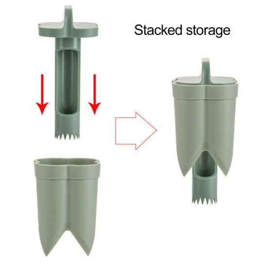 Pepper Core Remover Sharp Serrated 2 In 1 Anti-slip Ergonomic Labor-saving Heavy Duty Chili Jalapeno Core Removal Tool Kitchen Gadgets