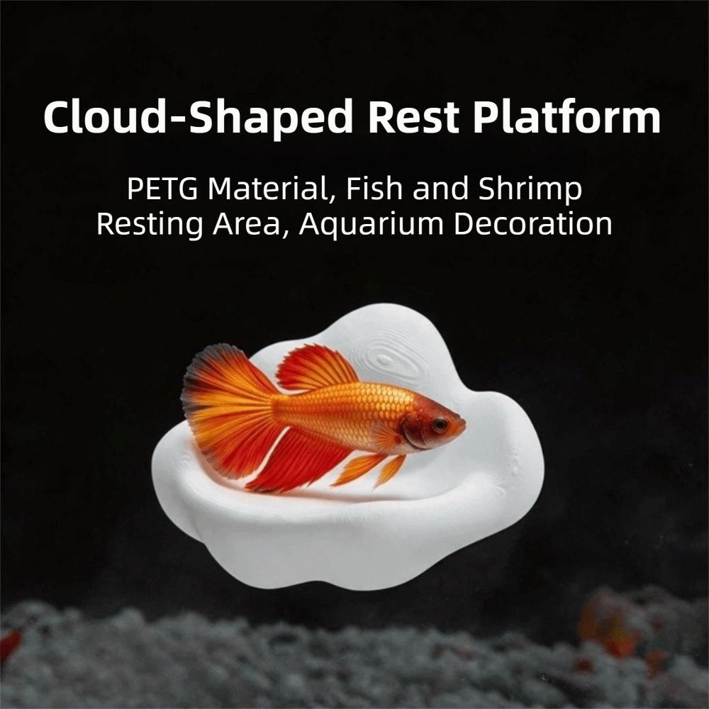 3D Printing Betta Fish Hammock with Suction Cup Betta Resting Platform Fish Hammock Fish Tank