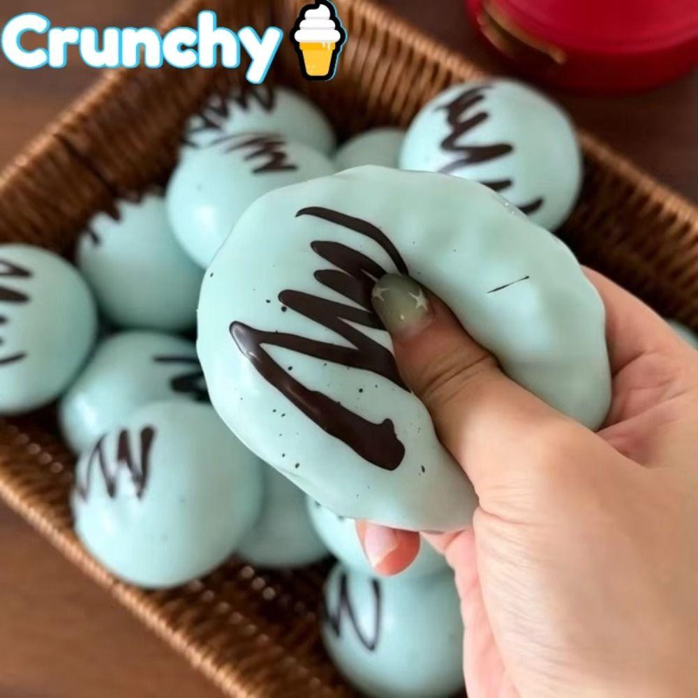 Sensory Toys Crispy Brownie Hand Relax Blocks Filled Squishy Ice Cream Squishy Children Gifts