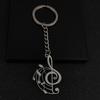 Lightweight Treble Clef Necklace Hollow Design Musical Note Charm Pendant Jewelry  Music Lovers