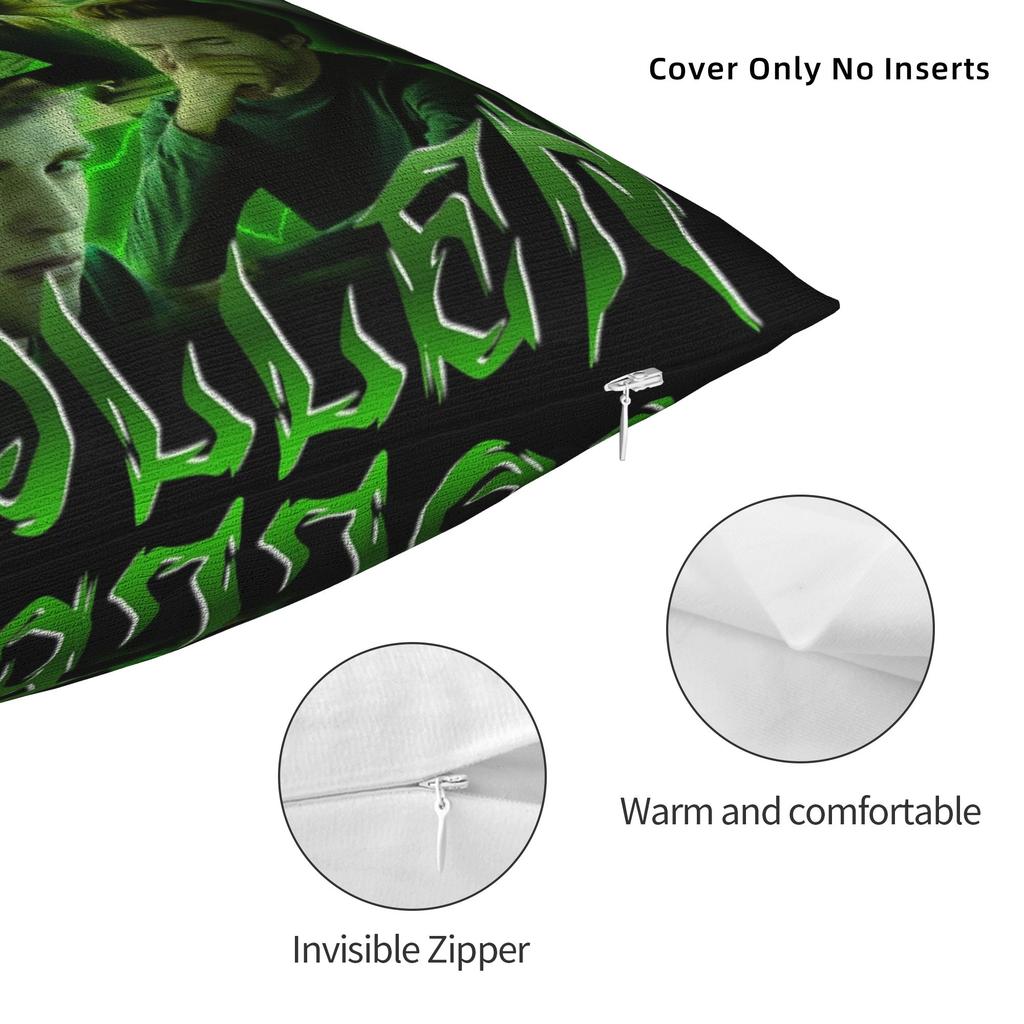 Funny Edward Cullen Jacob Twilight Pillow Case Retro Trendy Pillow Cover Comfy Pillowcases For Chair Sofa Home Decor