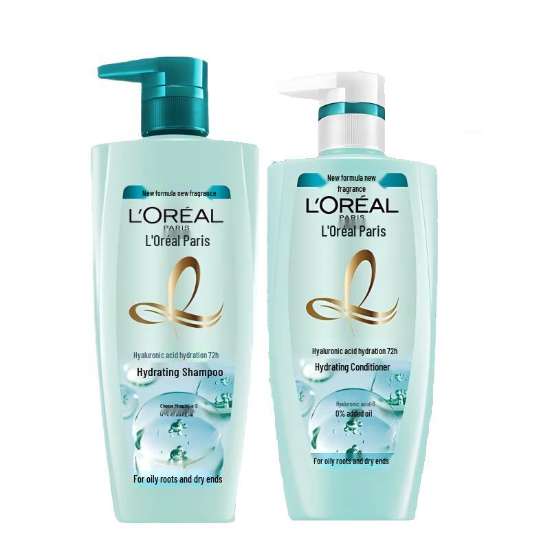 Набор L'Oréal с увлажняющим шампунем и кондиционером с гиалуроновой кислотой