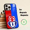 CH-Chile University Logo  Phone Case For iPhone17,16,15,14,13,12,11 Plus,Pro Magnetic For Magsafe Wireless Charging