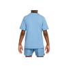 Nike Тренировочная футболка с круглым вырезом Nike Dri-FIT однотонная для детей Топы Aegean-Storm Black FB1292429