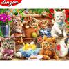 Diamond Painting Animal Needlework Cross Stitch Diamond Embroidery
