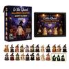 Festive Halloween Decor Advent Calendar, 24 Days Ghost Countdown Calendar with Gift Collectible Figures, Holiday Gifts for Kids Boys Girls Toddlers