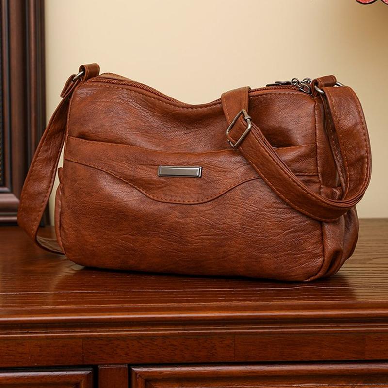 Soft PU Leather Luxury Handbags Purses Women Bags Designer Shoulder Crossbody Bag For Female Branded 2024 Winter Trend Messenger Bags