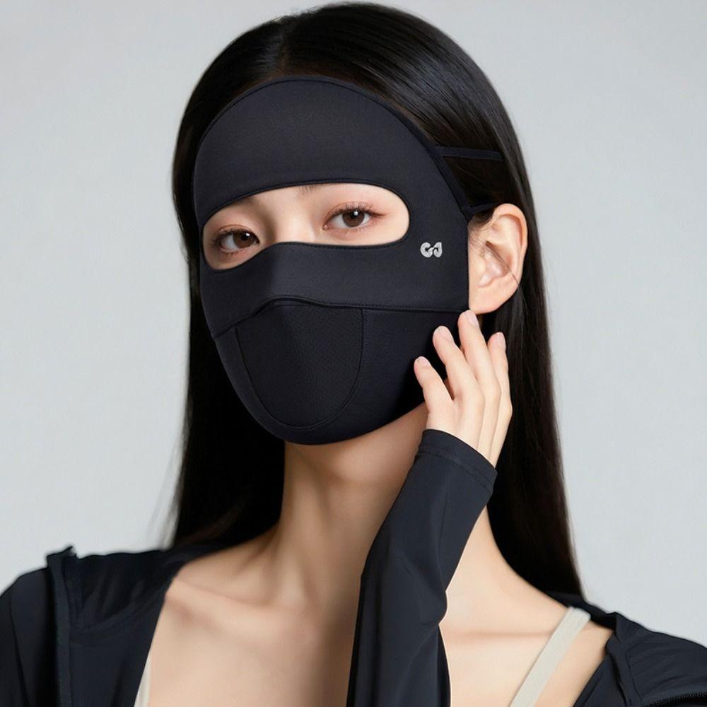 Summer Sunscreen Mask Face Mask Face Gini Mask Thin Face Cover Hiking
