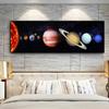 Solar System Canvas Painting Wall Art Planet Paintings Space Astronaut Posters Prints for Living Room Decor Bedside Art Cuadros