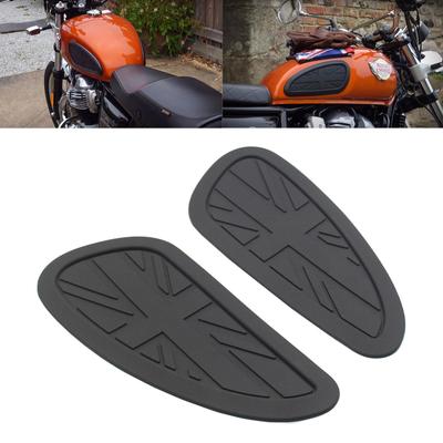 Подходит для мотоцикла T100 T120 Bobber 1200/Thunderbird-900 Боковая накладка на бензобак Тракционный наколенник Протектор Наклейка Противоскользящая накладка