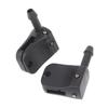 2Pcs Auto Windshield Nozzle Washer Wiper Jet Water Spray Nozzle for W638