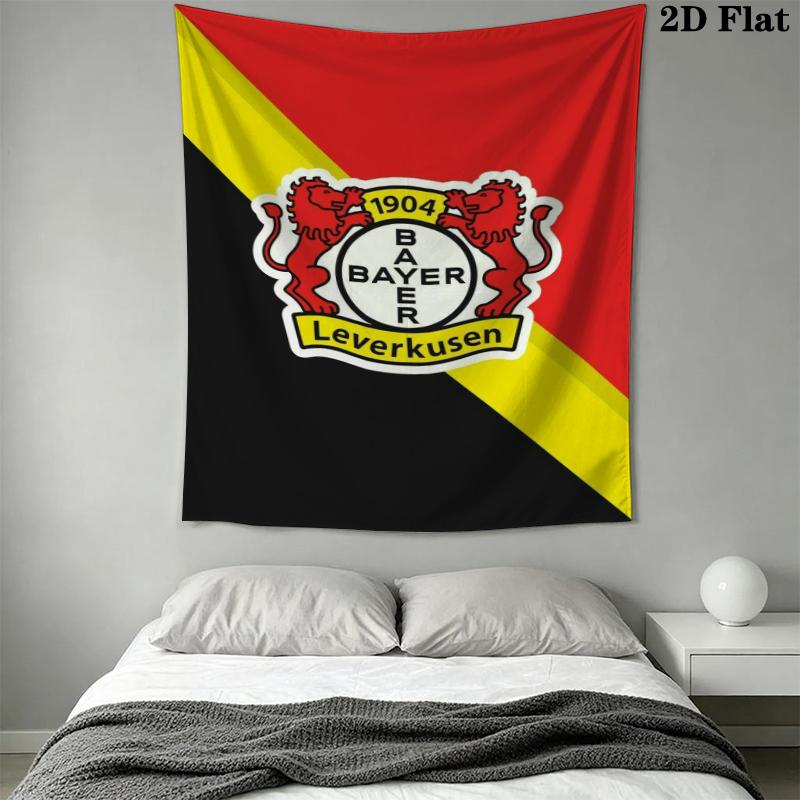 Bayer 04 Leverkusen Wall Tapestry Aesthetic Wall Hanging Printed Fabric Blanket Decorative Tapestries for Bedroom Living Room Home Decor