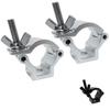 ROOOCYY Универсальный фиксированный 4WD Внедорожный Крокан Задний держатель для ковша (Серебряный), Набор из 2