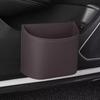 Waterproof Car Trash Can Leather Rubbish Bucket Vehicle Garbage Bin  Car Interior Accessories