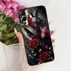 Cute Printing Phone Case For Infinix Hot 12 Play Hot12i Soft Black Silicone Cases For Infinix Hot 12i 12Play Covers Bumpers
