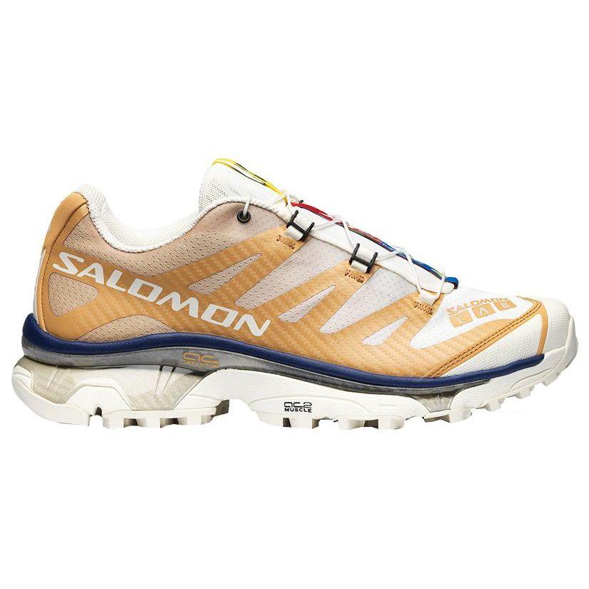 SALOMON XT-4 Mesh OG Шнуровка Удобные Походные Спортивные Кроссовки для Трейлраннинга Прочные Сцепление Низкий Верх Уличная Функциональная Обувь Обувь Унисекс Тоффи-Коричневый 472997