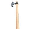 High Manganese Steel Viking Chopping Axe, Long-Handle Wood and Bone Splitter for Outdoor Woodworking.