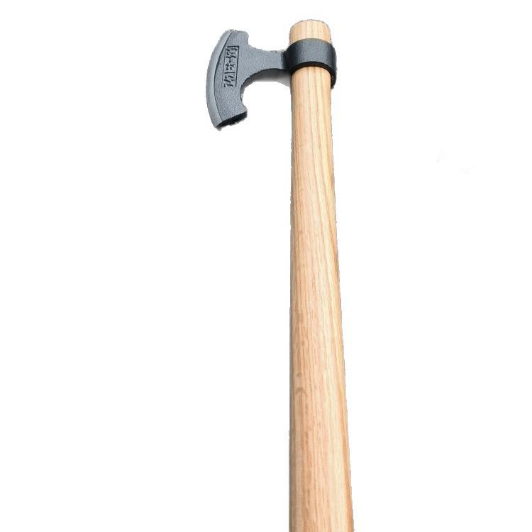 High Manganese Steel Viking Chopping Axe, Long-Handle Wood and Bone Splitter for Outdoor Woodworking.