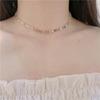 Adjustable Colorful Zircon Clavicle Necklace and Bracelet Set for Women