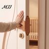 Мягкий силиконовый дверной стопор-глушитель, регулируемая на 5 положений накладка на защелку, демпфер, противоударная заглушка, милая подушка-мишка для снижения шума,