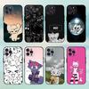 C-Cute B-Boykisser Чехол для телефона для iPhone17 16 15 14 13 12 11 Pro Max Plus, 5G Мягкий черный чехол
