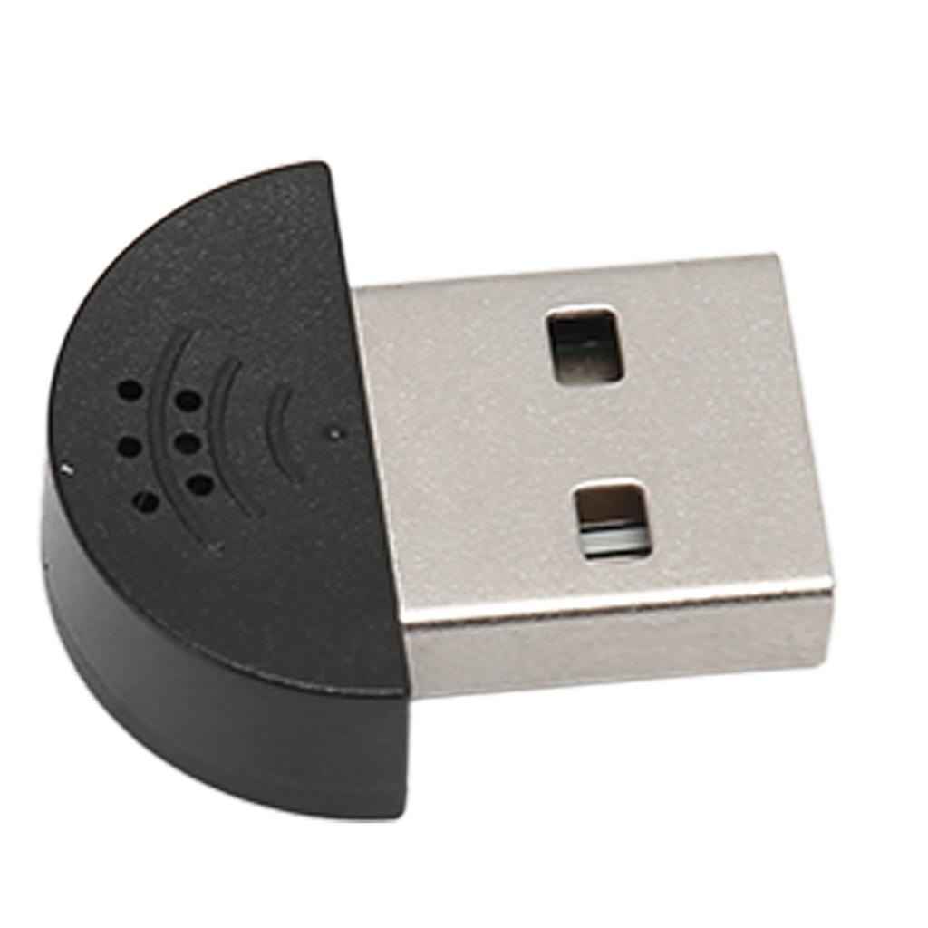 Мини-микрофон USB Профессиональный Plug and Play Шумоподавление 360-градусный всенаправленный Портативный Мини-микрофон USB 2.0