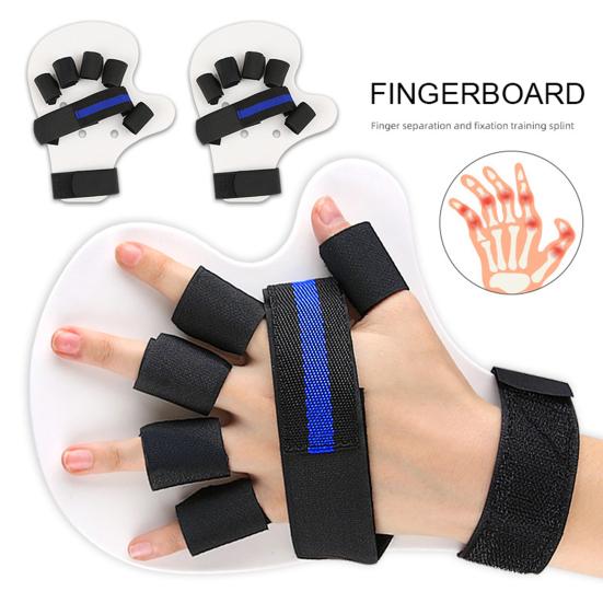 Trigger Finger Splint Multi Finger Brace for Middle Index Pinky & Ring Fingers Five Finger Separator Hand Brace Broken Finger Protector