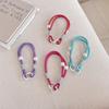 N402 Блестящий Цветной Блок Дофамина Плетеный Противоугонный Мобильный Наручный Шнурок