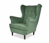 ARI Scandinavian Family Furniture Wing Chair, Bottle Green, Dark Green