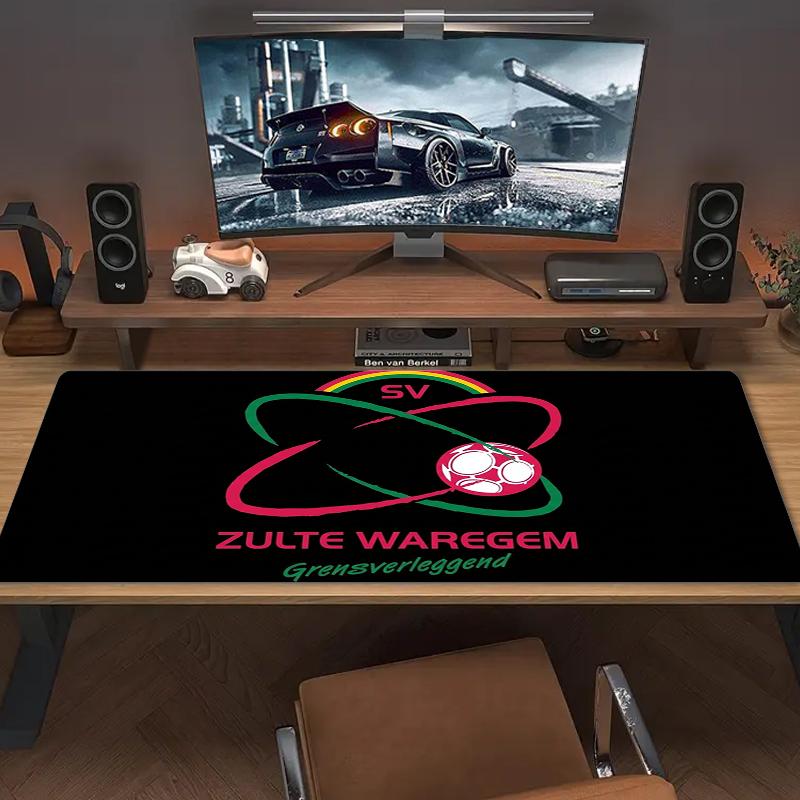 Sv Zulte Waregem Mouse Pad Large Gaming Table Cushion Nonslip Laptop Tablet Big Mousepad Xxl Mat Mini Pc Playmat With Lock Edge