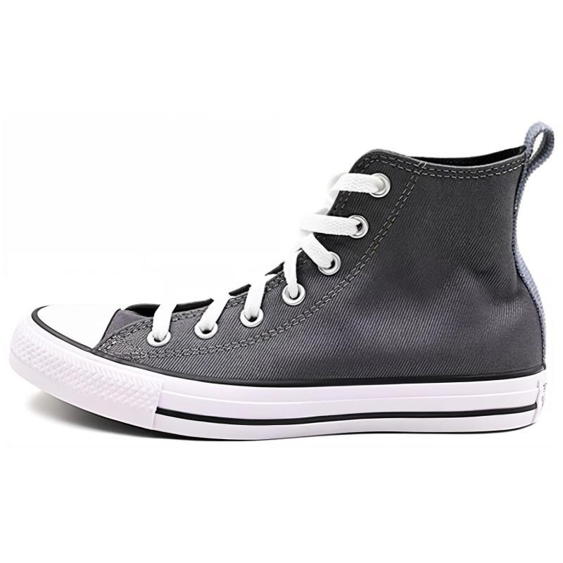 Converse Chuck Taylor All Star Simple Daily Wear Durable Breathable High-top Canvas Shoes Unisex Gray