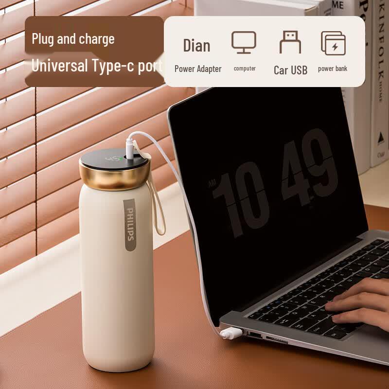 Philips 316 Stainless Steel Smart Temperature Display Vacuum Flask