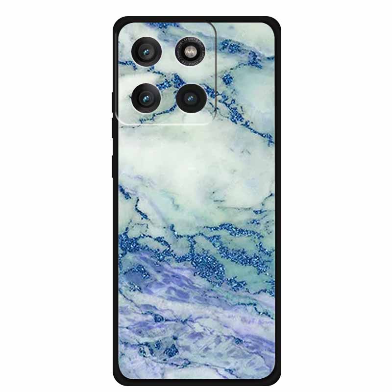 For Moto Edge 60 Pro Case XT2507-1 Coque Multi Colored Marble Pattern Soft Silicon Back Cover for Motorola Edge 60 Pro 5G Bumper