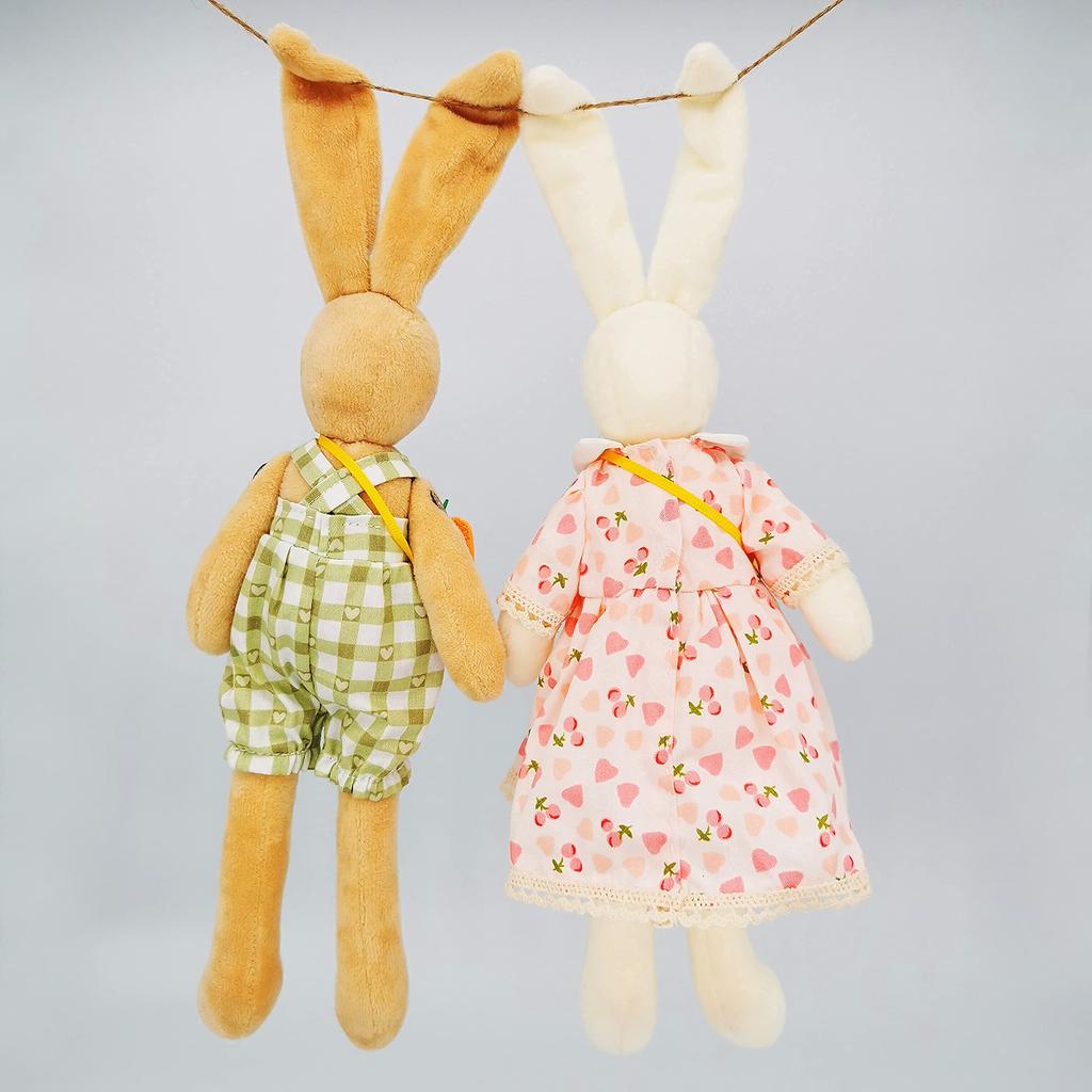 Изготовление кукол для взрослых и детей, шитье чучел животных своими руками, милые подарки в виде животных для кукол ручной работы, наборы для творчества, наборы, куклы, девочки, наборы. (Мальчик-кролик)