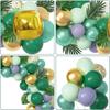 Arche de ballons - Non spécifié - Vert Olive Or - Latex - Décoration de fête - Mixte