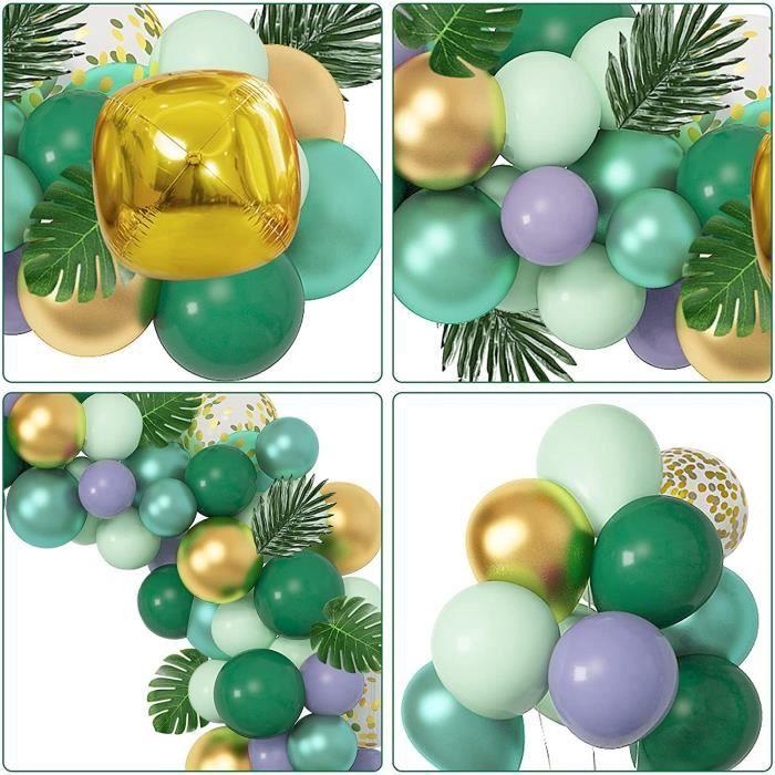Arche de ballons - Non spécifié - Vert Olive Or - Latex - Décoration de fête - Mixte