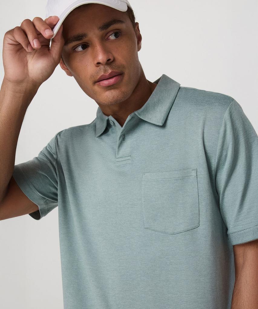 VUORI [Men'S] Short Sleeve Ponto Performance Polo_Light Blue_Vr16121026