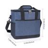 Многоцелевая термосумка для пикника большой вместимости с квадратным пакетом для льда