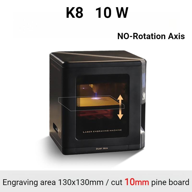 Fully Automatic Portable Laser Engraver - Compact Desktop Household Cutting & Marking Machine for Home DIY