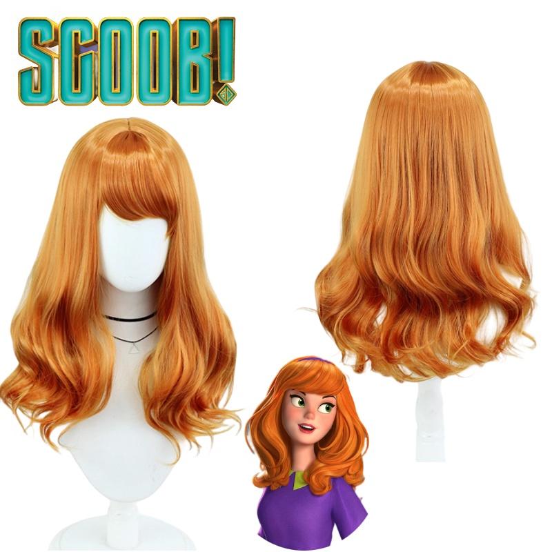 Scoobcosplay - Яркий оранжевый цвет, длина 52 см, подходит для всех тонов кожи