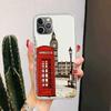 Лондон Великобритания Англия Флаг Для iPhone 17 Air 16 15 14 Plus 13 Mini 12 11 Pro Max Чехол для телефона 16E 7 Печать 8 SE Fundas Cove