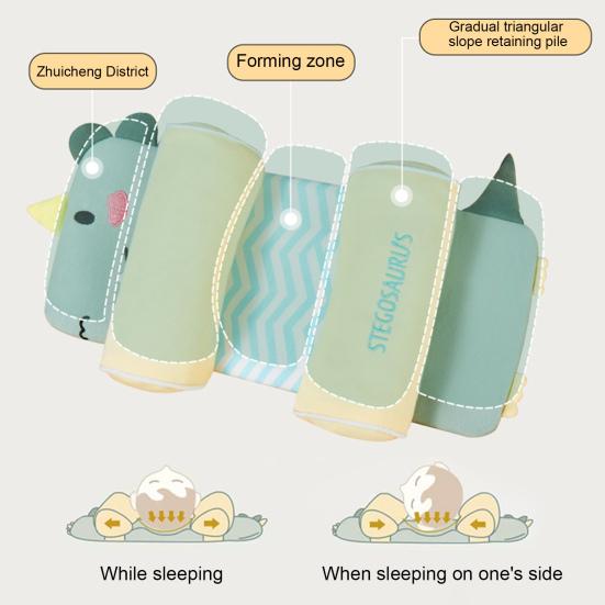 Подушки для новорожденных, подушка для формирования головы младенца, дышащая подушка-подголовник для младенца на все сезоны, постельные принадлежности